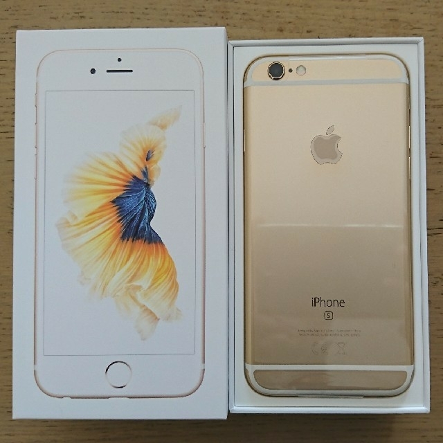 新品 iPhone 6s Gold 32GB UQ mobile SIMフリ 1