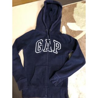 ギャップ(GAP)のGAP ギャップ パーカー 紺×白 150〜160(ジャケット/上着)