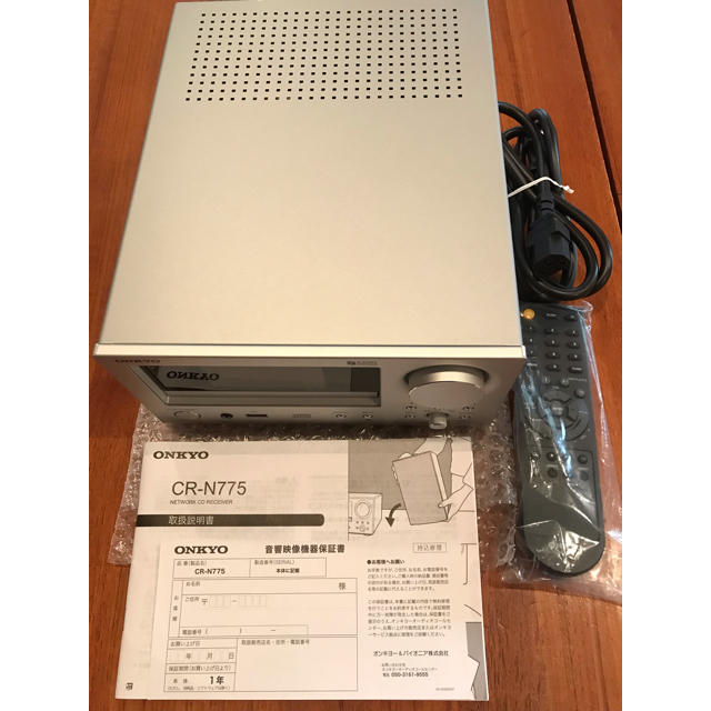 最終値下】ONKYO ネットワークCDレシーバ ハイレゾ CR-N775-
