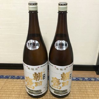 朝日鷹一升２本(日本酒)