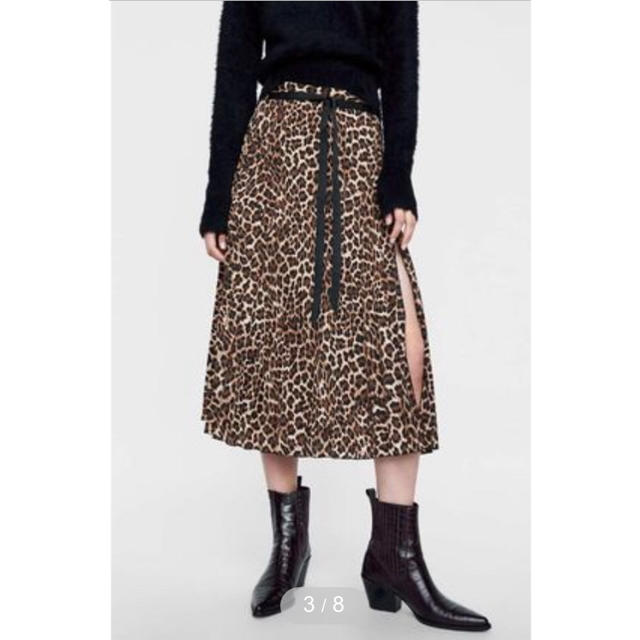 ZARA(ザラ)の新品★ZARA★レオパードスカート レディースのスカート(ロングスカート)の商品写真