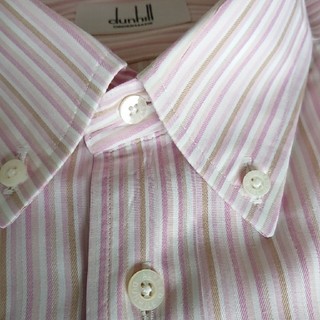 ダンヒル(Dunhill)のdunhill ピンクシャツ(シャツ)