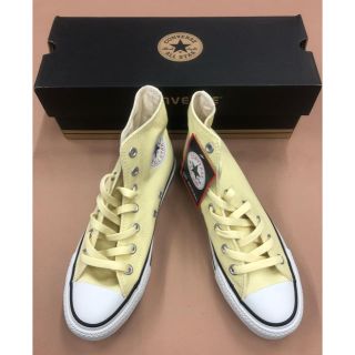 コンバース(CONVERSE)の★【新品未使用】23.5 コンバース オールスター PC HI ライトイエロー(スニーカー)