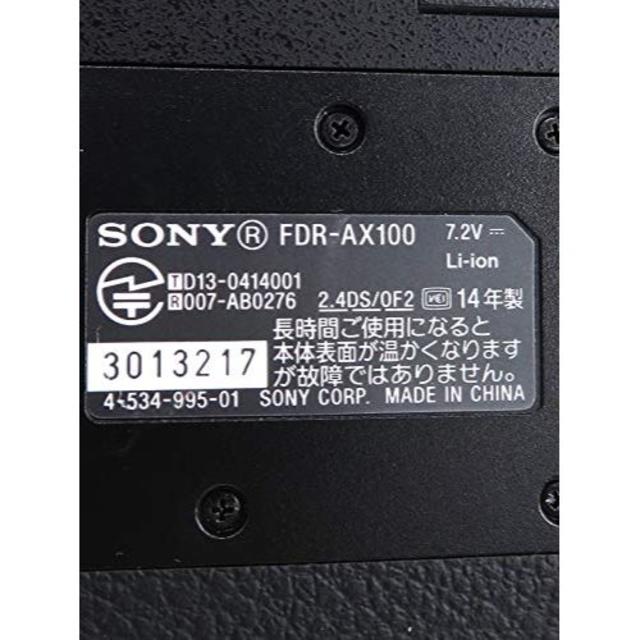 SONY ハンディカム 4K FDR-AX100 4K
