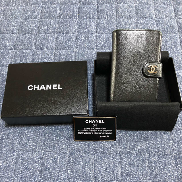 CHANEL(シャネル)のシャネル 財布 キャビアスキン レディースのファッション小物(財布)の商品写真