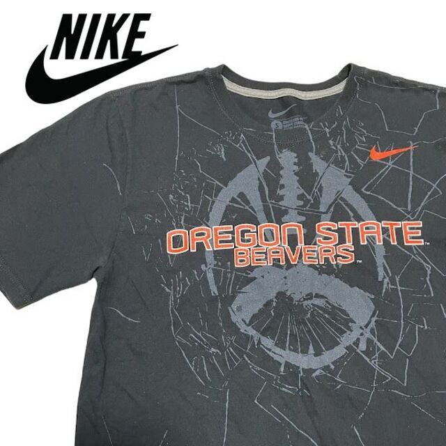 NIKE(ナイキ)のNIKE オレゴン州立大学 バスケ ビーバーズ カレッジ Tシャツ ナイキ メンズのトップス(Tシャツ/カットソー(半袖/袖なし))の商品写真