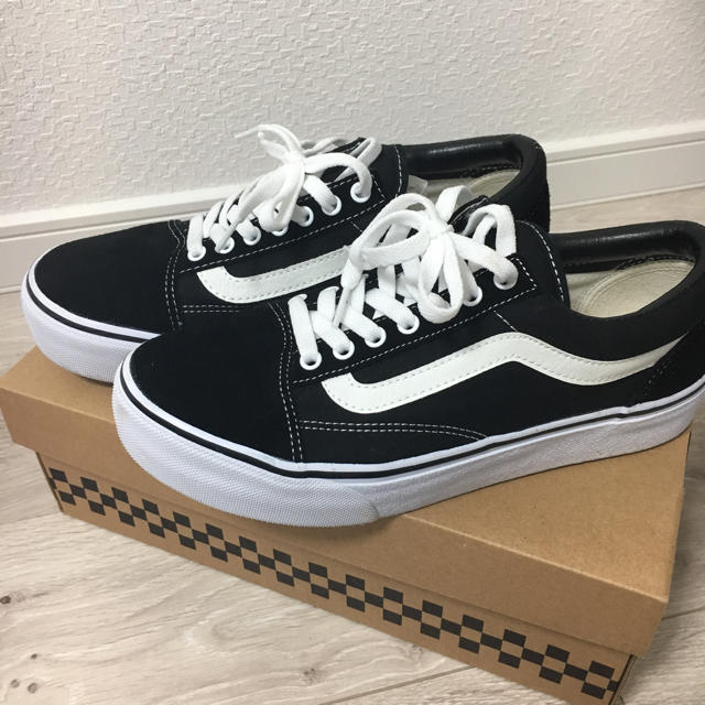 VANS(ヴァンズ)のVANS OLD SKOOL PLAT ブラック 25.5 レディースの靴/シューズ(スニーカー)の商品写真