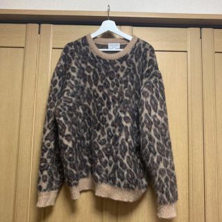 フリークスストア(FREAK'S STORE)のレオパード モヘア ニット(ニット/セーター)