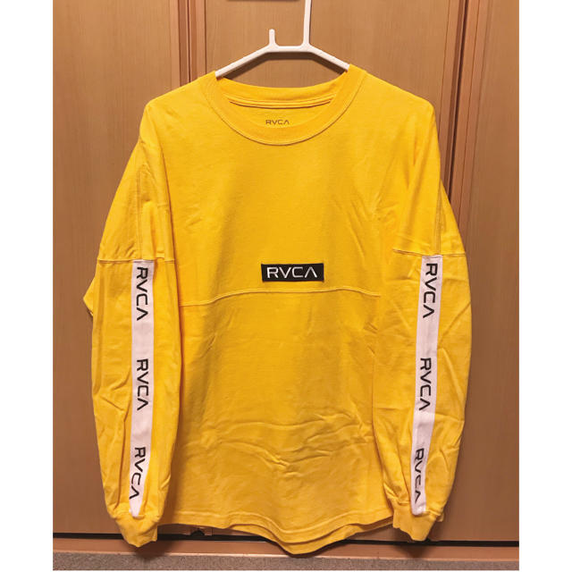 RVCA(ルーカ)のRVCA ロンT サイズ S イエロー メンズのトップス(Tシャツ/カットソー(七分/長袖))の商品写真