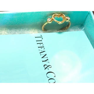 ティファニー(Tiffany & Co.)のK18 TIFFANY リング(リング(指輪))