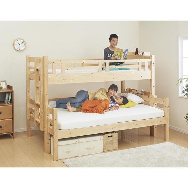 専用／２段ベッド インテリア/住まい/日用品のベッド/マットレス(ロフトベッド/システムベッド)の商品写真