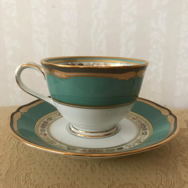 Noritake(ノリタケ)のペア コーヒーカップ インテリア/住まい/日用品のキッチン/食器(グラス/カップ)の商品写真