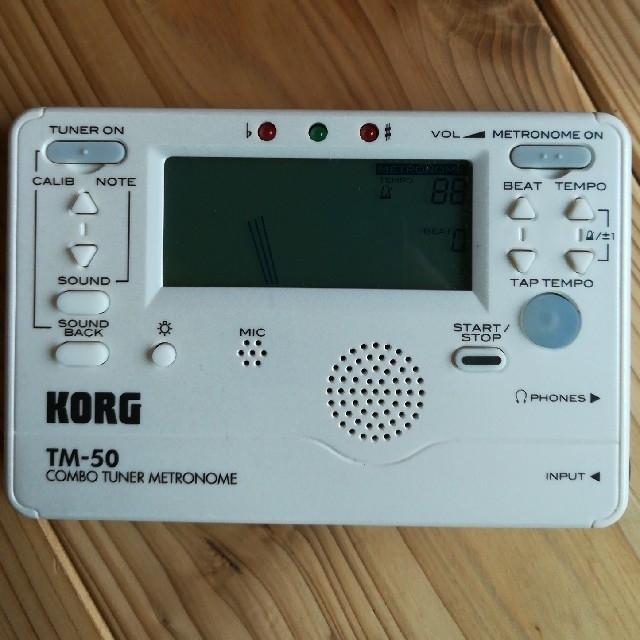 KORG(コルグ)のKORG TM-50 チューナー/メトロノーム 楽器の楽器 その他(その他)の商品写真