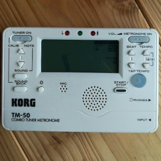 コルグ(KORG)のKORG TM-50 チューナー/メトロノーム(その他)