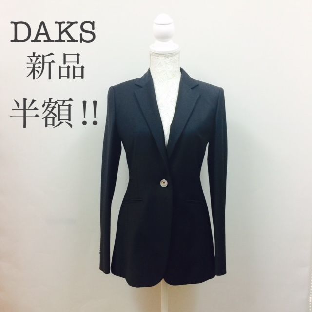 DAKS 新品　50%off ダックス　Ｍ　黒