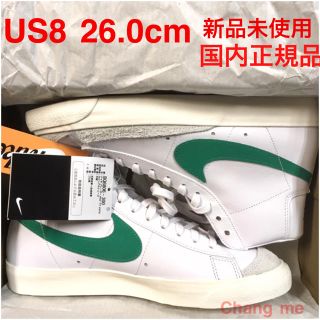 ナイキ(NIKE)のUS8 26cm NIKE BLAZER MID 77 新品 国内正規品(スニーカー)