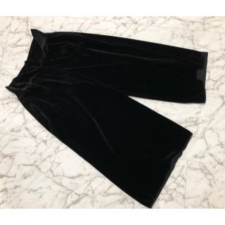 フォクシー(FOXEY)の新品 FOXEY フォクシー DAISY VELOUR ベロアパンツ  M(カジュアルパンツ)