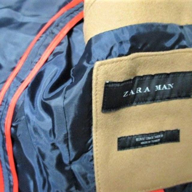 ZARA(ザラ)の☆ZARA ザラ メルトン ウール コート チェスターコート/メンズ/S メンズのジャケット/アウター(チェスターコート)の商品写真