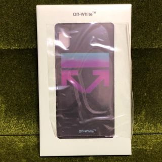 オフホワイト(OFF-WHITE)のoff-white オフホワイト iphone x ケース black ブラック(iPhoneケース)