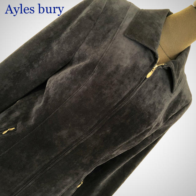 Aylesbury(アリスバーリー)の新品☆アリスバーリー・高級ジャケット 黒＊Ayles bury レディースのジャケット/アウター(Gジャン/デニムジャケット)の商品写真