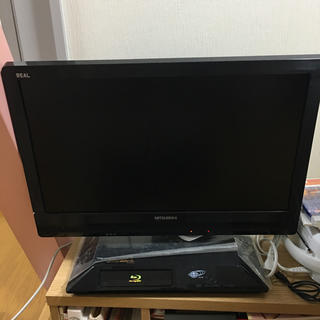 ミツビシ(三菱)の液晶テレビ MITSUBISHI  REAL ２２型(テレビ)