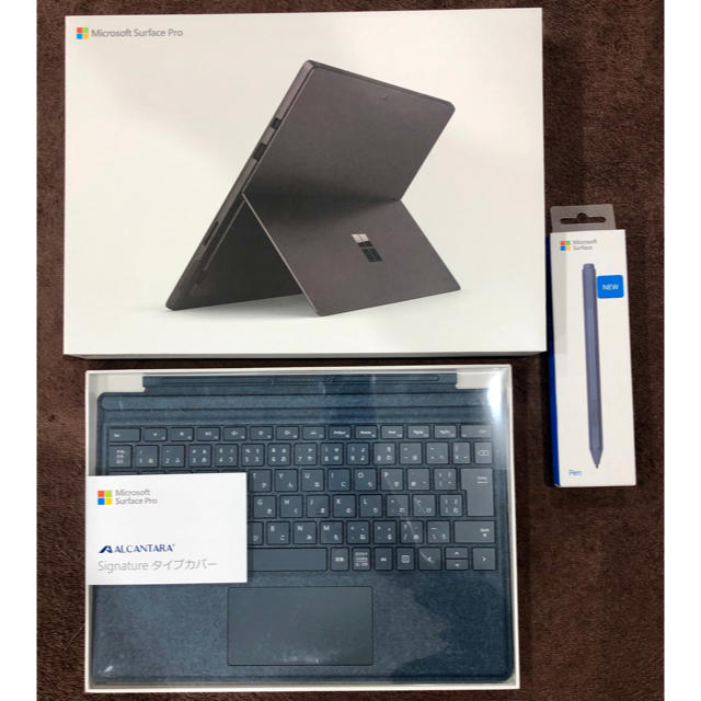 サーフェスプロ6 surface pro6 256GB 純正ペン タイプカバータブレット