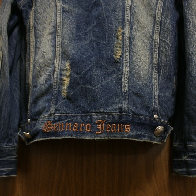 GENNARO(ジェンナロ)のデニムジャケット メンズのジャケット/アウター(Gジャン/デニムジャケット)の商品写真