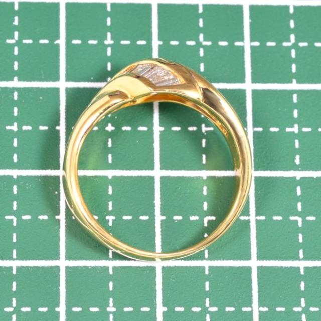 K18 0.70ctダイヤモンドリング イエローゴールド指輪 DM006 レディースのアクセサリー(リング(指輪))の商品写真