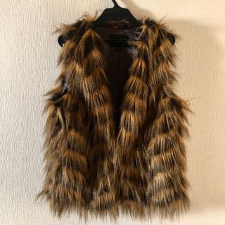 エイソス(asos)のUnreal fur エコファー ベスト(ベスト/ジレ)