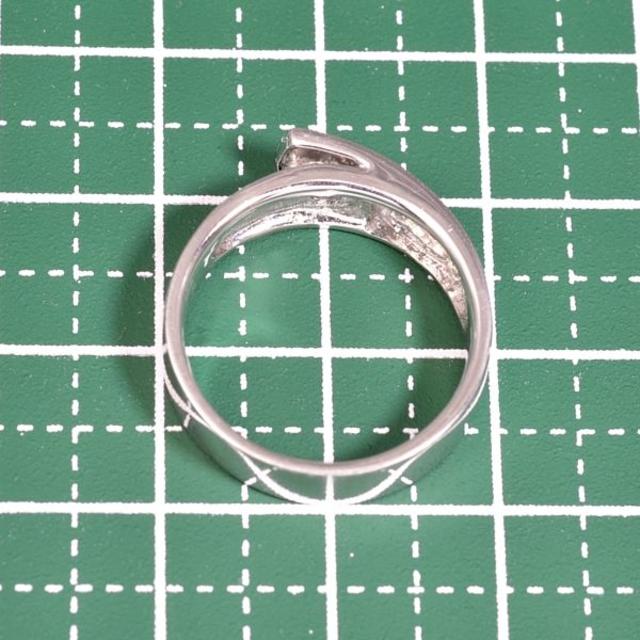 Pt900ダイヤモンド0.38ct 地金しっかりプラチナ指輪 DM013 レディースのアクセサリー(リング(指輪))の商品写真