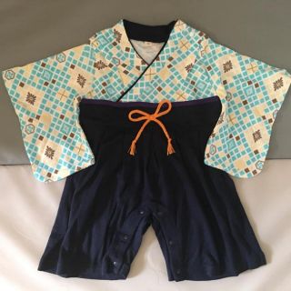 週末限定値下げ☆袴ロンパース 70(和服/着物)