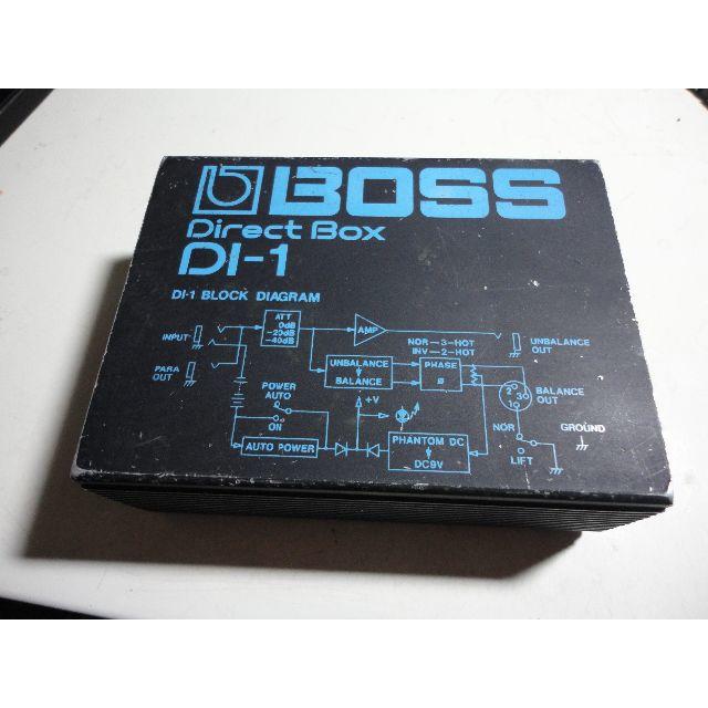 BOSS(ボス)のBOSS DI-1 Mod　定番　ダイレクトボックス 楽器のレコーディング/PA機器(その他)の商品写真