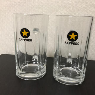 サッポロ(サッポロ)のビール ジョッキ  1リットル 7個セット(グラス/カップ)