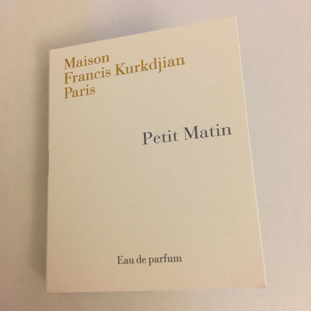 Maison Francis Kurkdjian(メゾンフランシスクルジャン)のPetitMatin♡Kurkdjian♡新品未使用 コスメ/美容の香水(ユニセックス)の商品写真