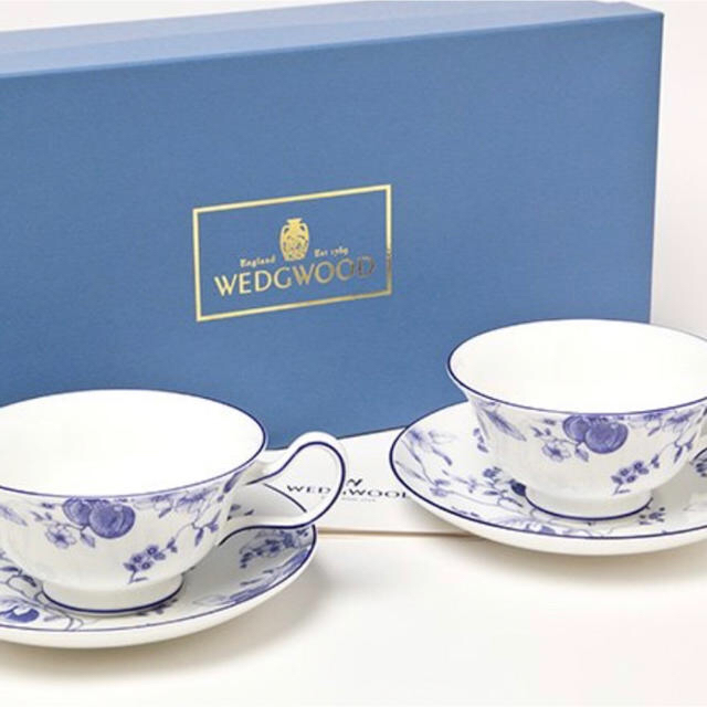 WEDGWOOD - 【美品】ウェッジウッド☆ブループラム☆ティーセットの+