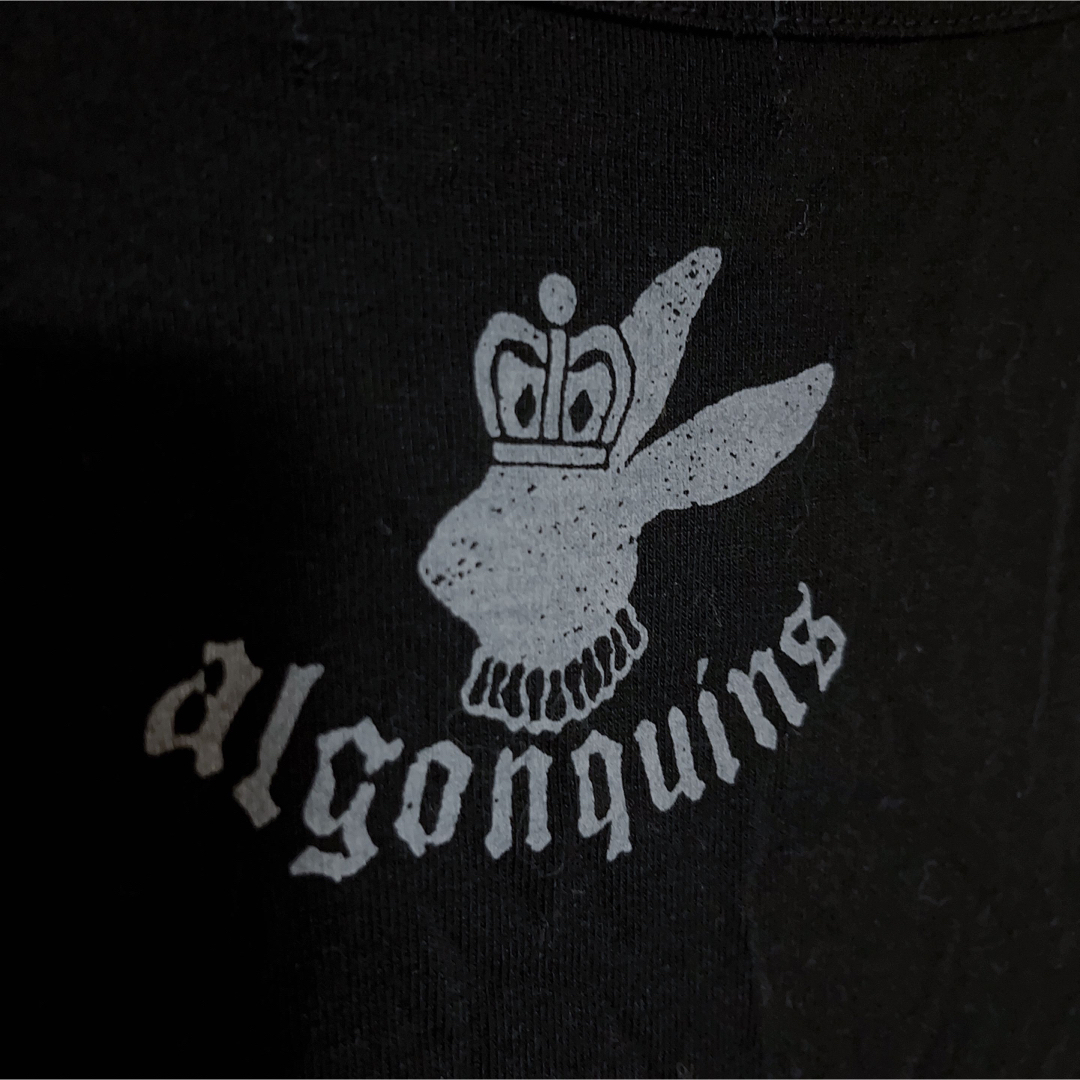 ALGONQUINS(アルゴンキン)のアルゴンキン/不思議の国のアリス、うさぎ柄カットソー レディースのトップス(カットソー(半袖/袖なし))の商品写真