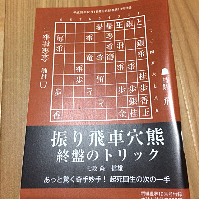 将棋世界 2017年8月10月11月12月号2018年1〜4号付録 8冊セット エンタメ/ホビーのテーブルゲーム/ホビー(囲碁/将棋)の商品写真