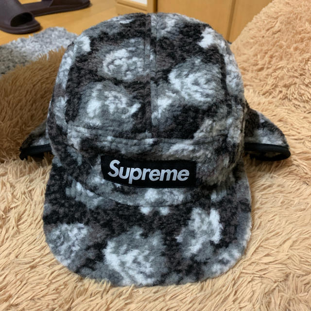 supreme フリース キャップ