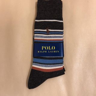 ポロラルフローレン(POLO RALPH LAUREN)の新品 メンズ POLO ポロラルフローレン 人気柄ウールソックス 日本製(ソックス)