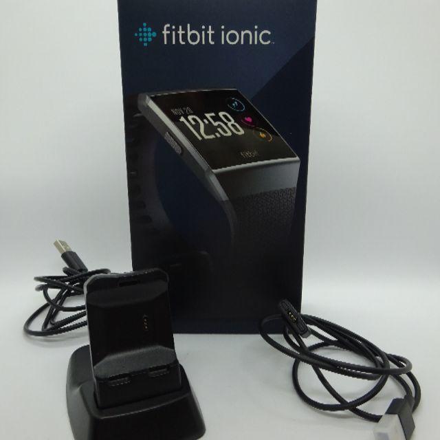 【送料込み】Fitbit スマートウォッチ Ionic スモーキーグレー 輸入品
