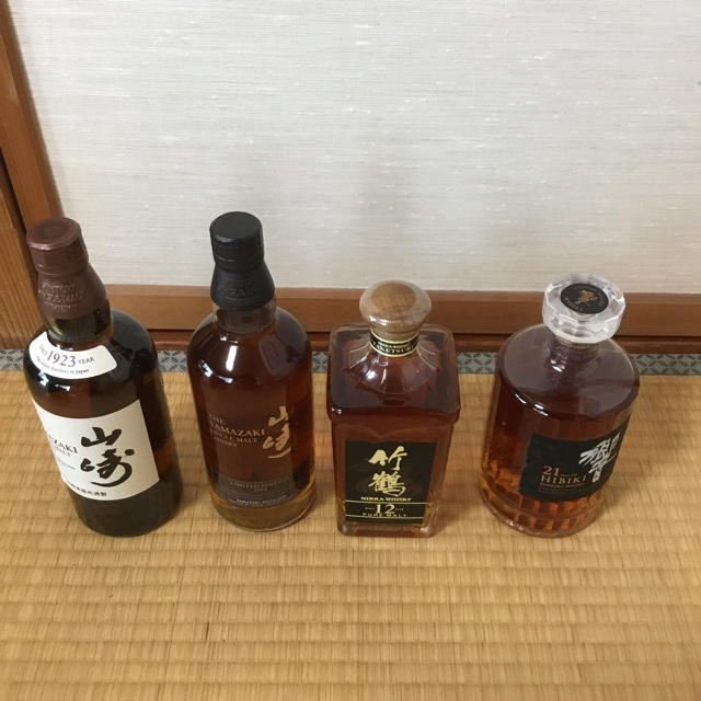 個人配送OK 山崎2016 竹鶴12年 響21年 山崎 4本セット マイレージ付 個人配送OK 山崎2016 竹鶴12年 響21年 山崎 4本セット マイレージ付