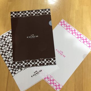 コーチ(COACH)のCOＡCH  クリアファイル(ファイル/バインダー)