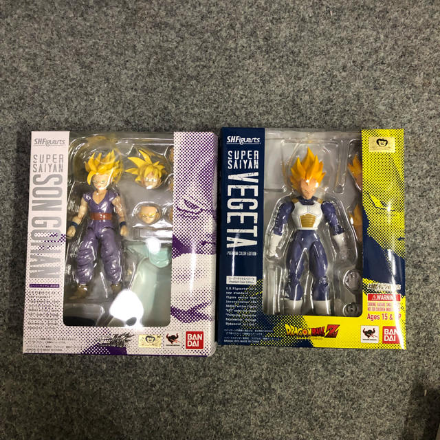 S.h.figuarts 悟飯＆ベジータ セル編セット