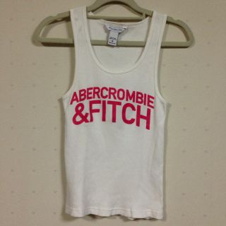 アバクロンビーアンドフィッチ(Abercrombie&Fitch)の送料込♡アバクロロゴタンクトップ(Tシャツ(半袖/袖なし))