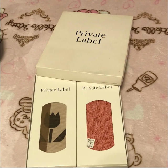 PRIVATE LABEL(プライベートレーベル)のPrivate Label ソックス パンスト セット プライベートレーベル レディースのレッグウェア(ソックス)の商品写真