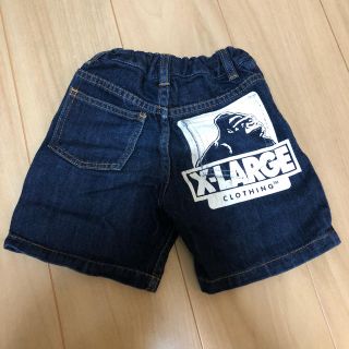 エクストララージ(XLARGE)のXLARGEキッズ  デニム短パン(パンツ/スパッツ)