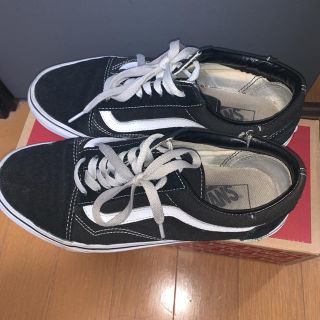 ヴァンズ(VANS)のVANS オールドスクール 25.5 ブラック(スニーカー)