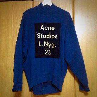 アクネ(ACNE)の大人気❤️Acneロゴスエット(トレーナー/スウェット)