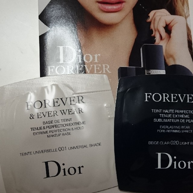 Christian Dior(クリスチャンディオール)のディオールスキン フォーエヴァー フルイド・ ベース サンプル コスメ/美容のキット/セット(サンプル/トライアルキット)の商品写真