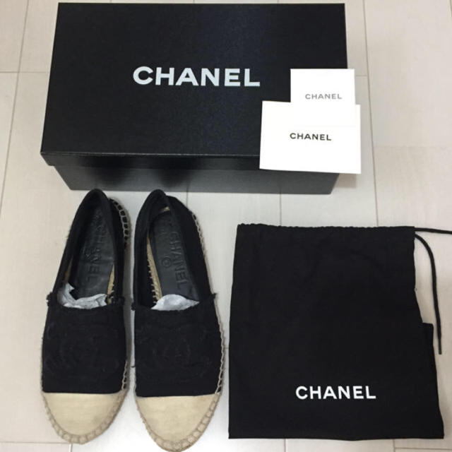 CHANEL エスパドリーユ(37サイズ) - www.glycoala.com